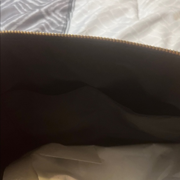 Coach Black Tote with Gold Accents - Picture 6 of 7